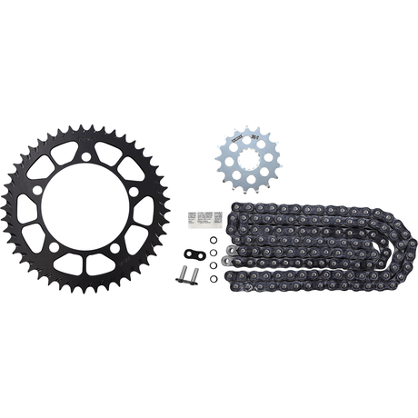 VORTEX Chain Kit - Black CK7615 - Moto Shop Service