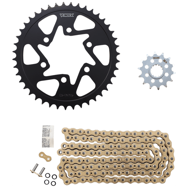 VORTEX Chain Kit - Gold CKG4218 - Moto Shop Service