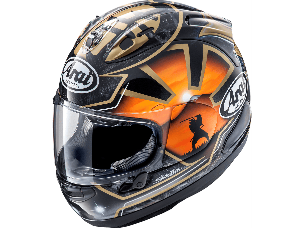 ARAI HELMETS Corsair-X Helmet - Dani Samurai-2 - Black - XS 0101-15767 - Moto Shop Service