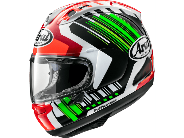 ARAI HELMETS Corsair-X Helmet - Rea-6 - Green - Large 0101-15904 - Moto Shop Service