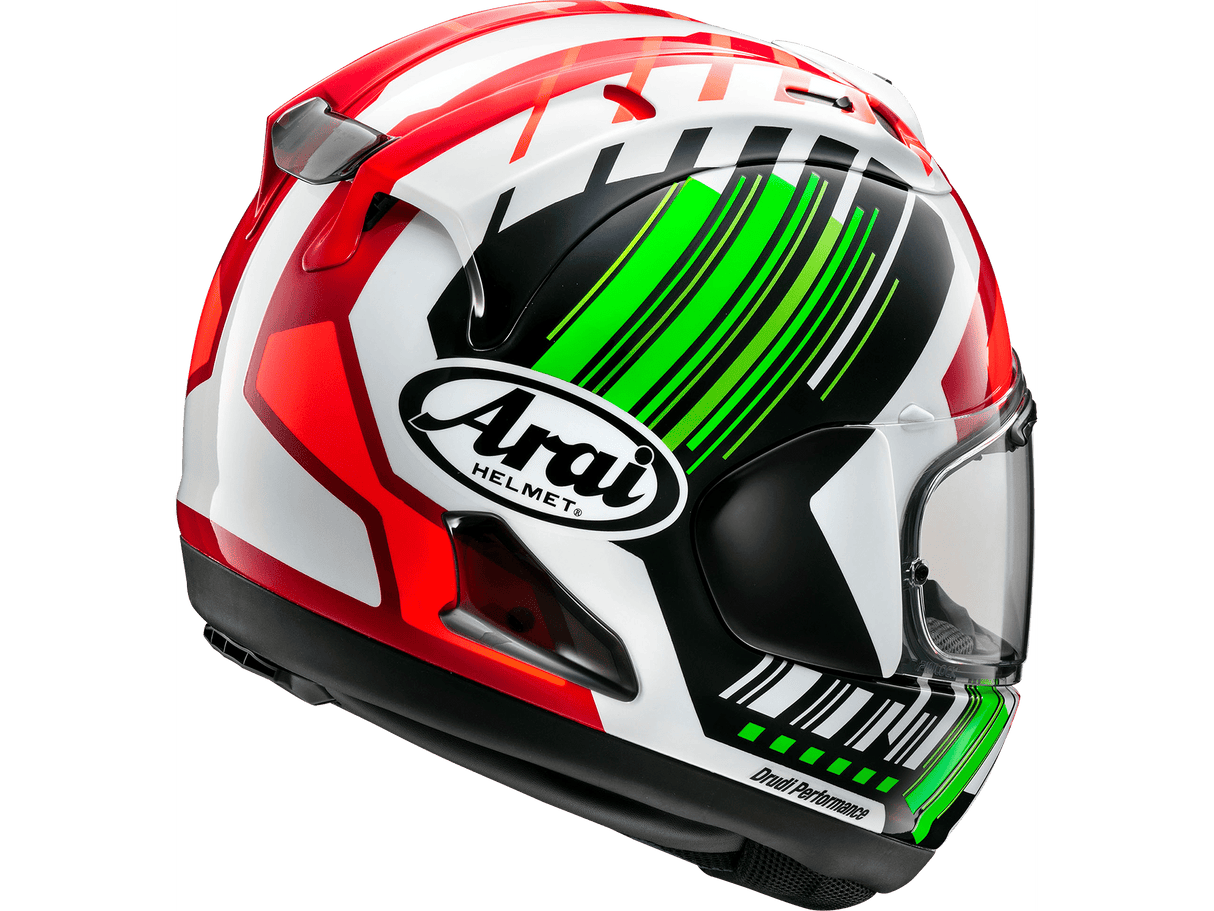 ARAI HELMETS Corsair-X Helmet - Rea-6 - Green - Large 0101-15904 - Moto Shop Service