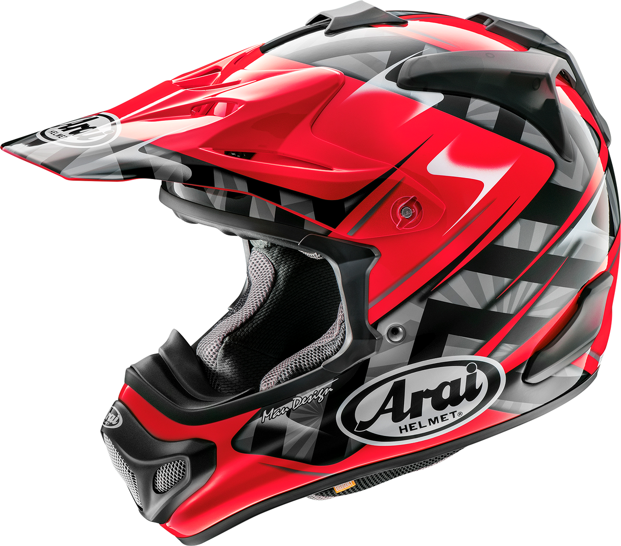 ARAI HELMETS VX-Pro4 Helmet - Scoop - Red - Medium 0110-8193