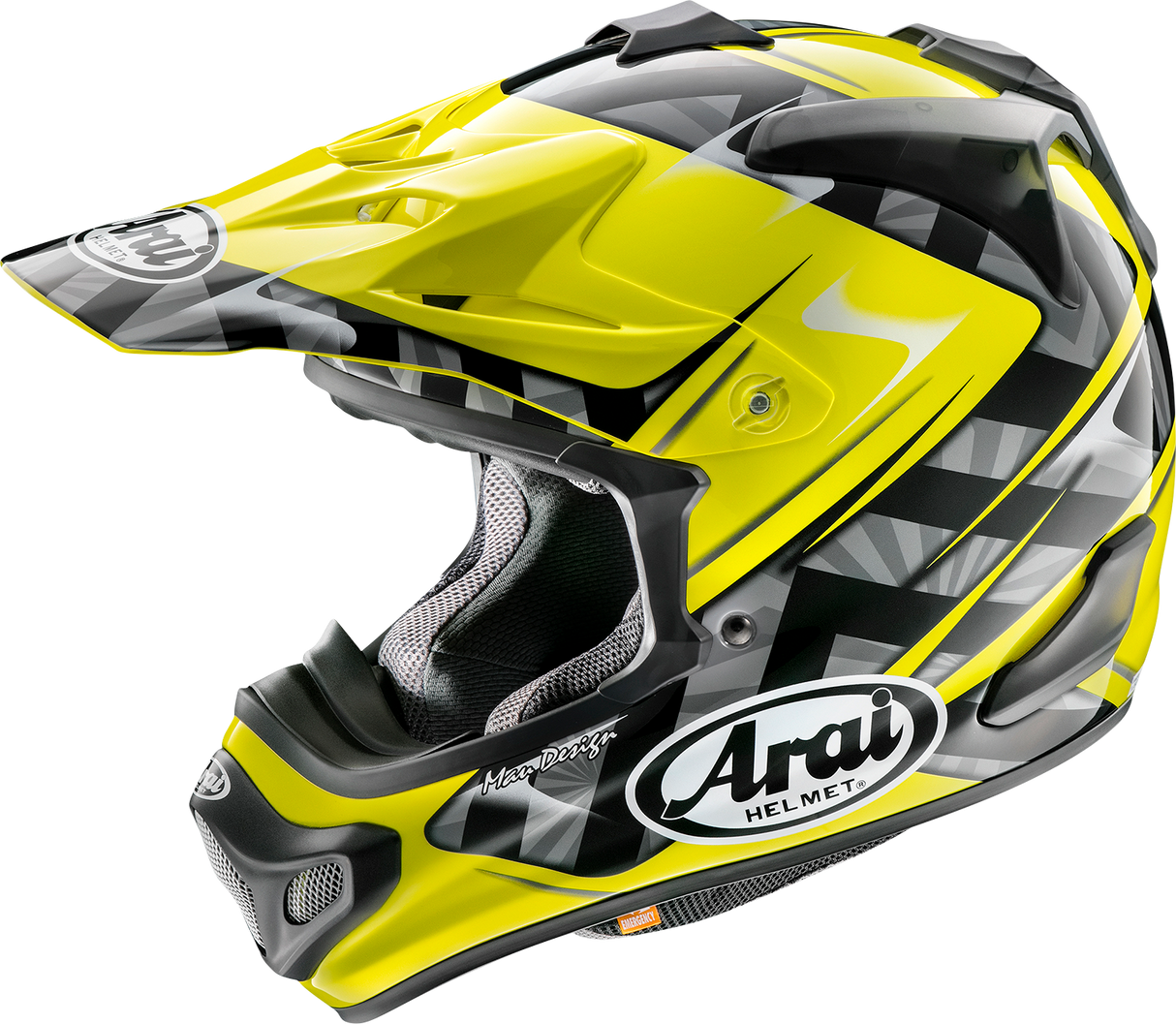 ARAI HELMETS VX-Pro4 Helmet - Scoop - Yellow - XS 0110-8196