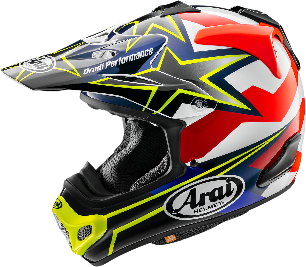 ARAI HELMETS VX-Pro4 Helmet - Stars & Stripes - Yellow - Small 0110-8202