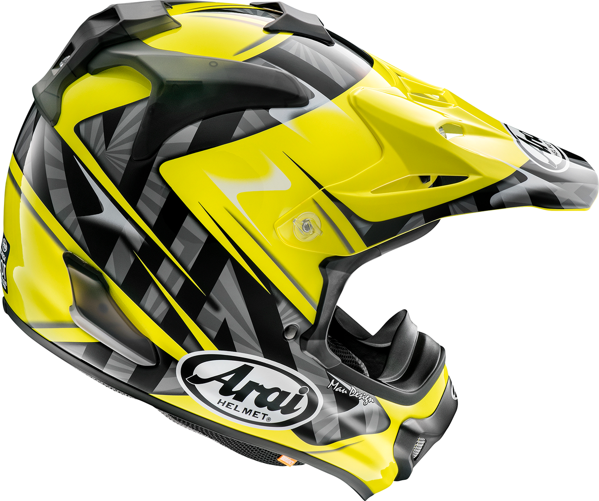 ARAI HELMETS VX-Pro4 Helmet - Scoop - Yellow - Small 0110-8197