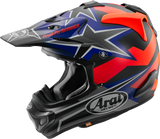 ARAI HELMETS VX-Pro4 Helmet - Stars & Stripes - Black Frost - Small 0110-8207