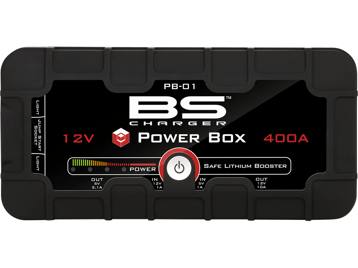 BS BATTERY PB-02 Booster Power Box - Jump Starter 700556 - Moto Shop Service