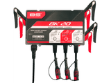 BS BATTERY Charger - BK20 - 12V - 3 x 2A 700554 - Moto Shop Service