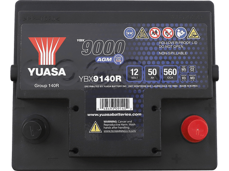 YUASA Battery - L1 AGM Mule YBXM79L1560MUL - Moto Shop Service