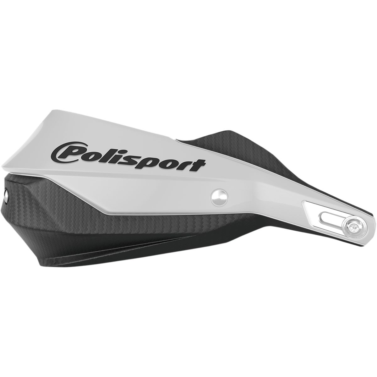 POLISPORT Handguards - Trail Blazer - White/Black 8308800001