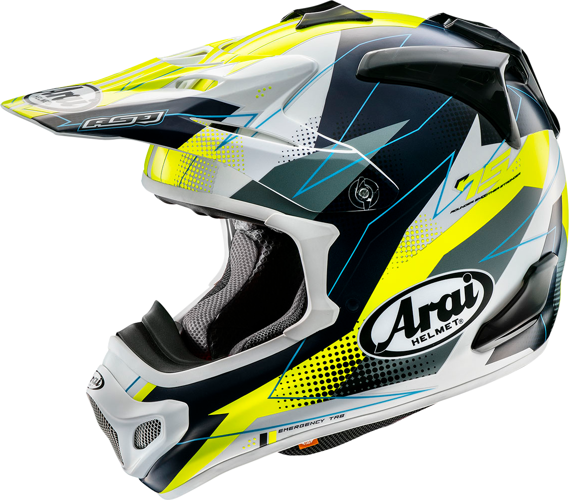 ARAI HELMETS VX-Pro4 Helmet - Resolute - Yellow - Small 0110-8483