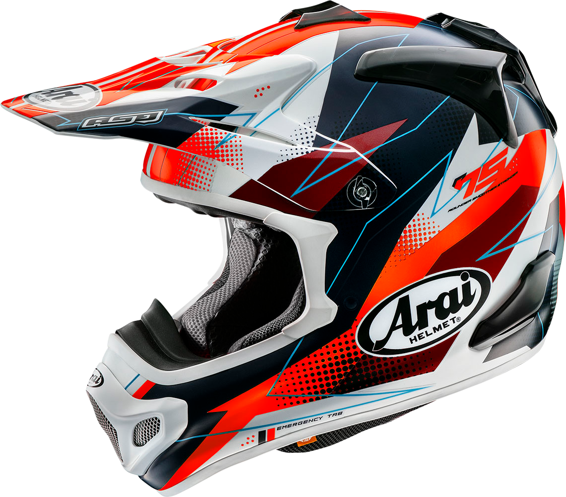 ARAI HELMETS VX-Pro4 Helmet - Resolute - Red - Small 0110-8478