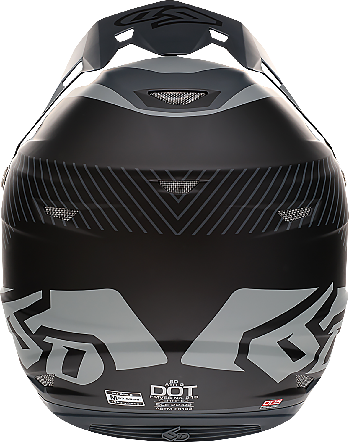 6D HELMETS ATR-2 Helmet - Fusion - Black - Medium 12-2906