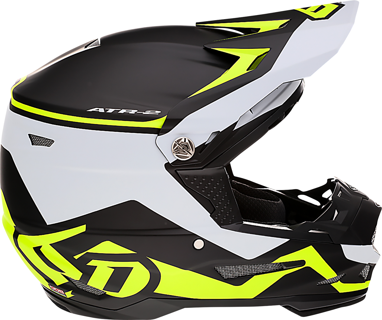 6D HELMETS ATR-2 Helmet - Drive - Neon Yellow - Large 12-2767