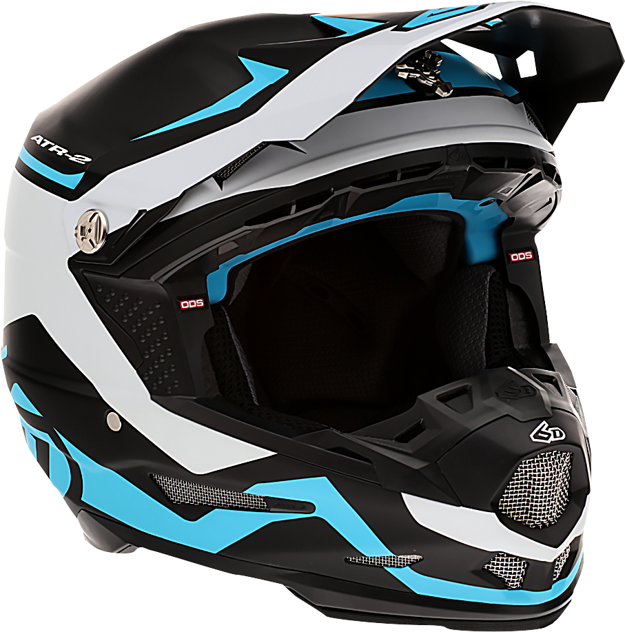 6D HELMETS ATR-2 Helmet - Drive - Cyan - Medium 12-2726