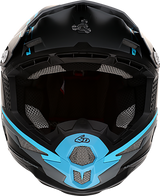 6D HELMETS ATR-1 Helmet - Stealth - Cyan - Large 10-4627