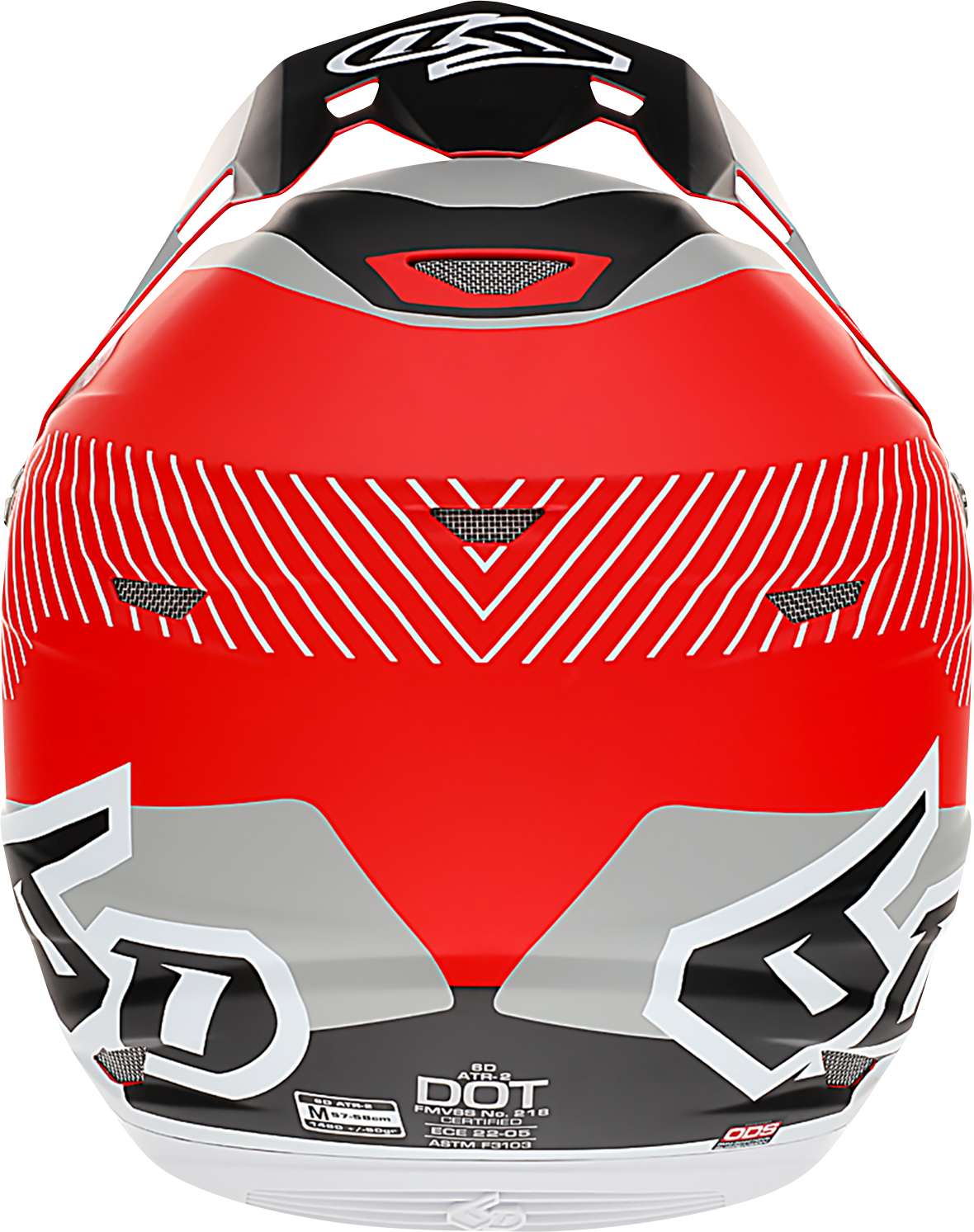 6D HELMETS ATR-2 Helmet - Fusion - Red - Small 12-2935