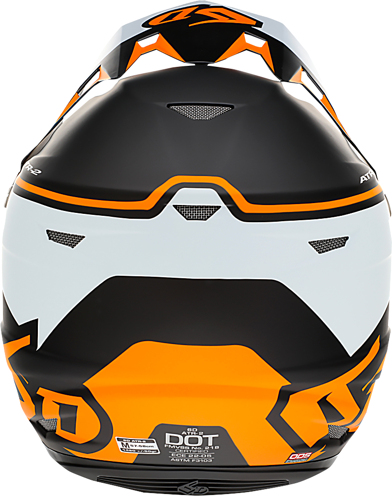 6D HELMETS ATR-2 Helmet - Drive - Neon Orange - XS 12-2754