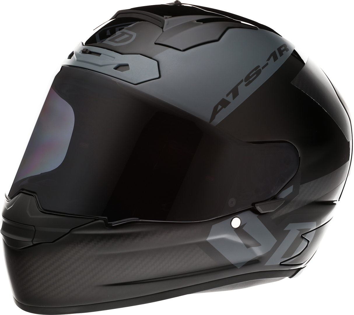 6D HELMETS ATS-1R Helmet - Wyman - Black/Gray - Small 30-0705