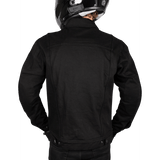 THRASHIN SUPPLY CO. Highway v2 Denim Riding Jacket - Black - Large TMJ-10-10