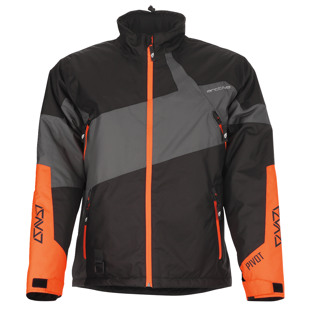 ARCTIVA Pivot 6 Jacket - Black/Gray/Orange - Small 3120-2100