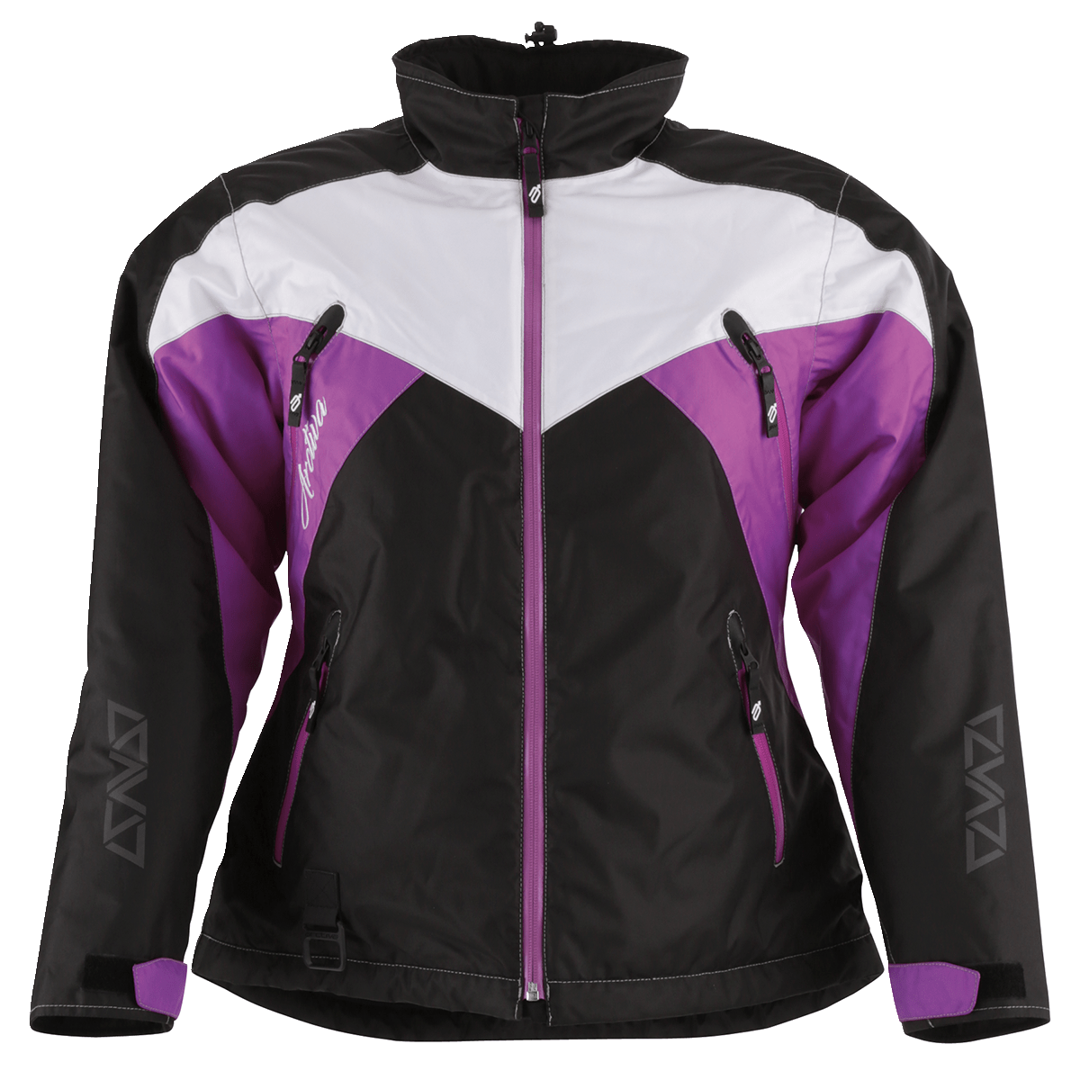 ARCTIVA Women's Pivot 6 Jacket - Black/Purple/White - 2XL 3121-0819