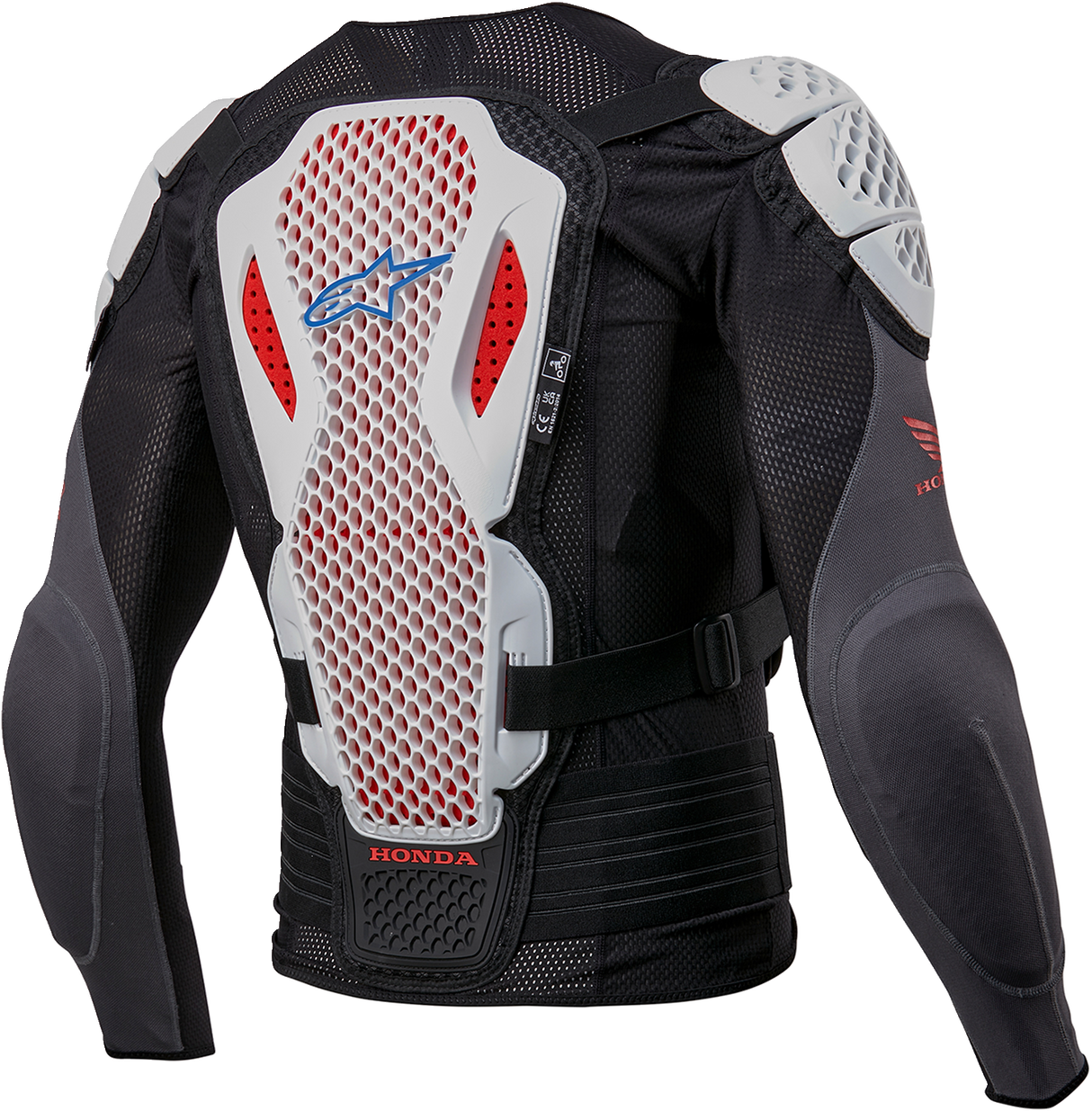 ALPINESTARS Honda Bionic Plus v2 Protection Jacket - Black/White/Blue/Bright Red - XL 6506023-1272-XL