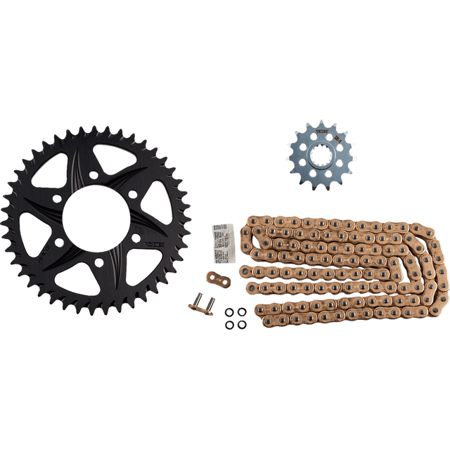 VORTEX Chain Kit - Gold CKG6346 - Moto Shop Service