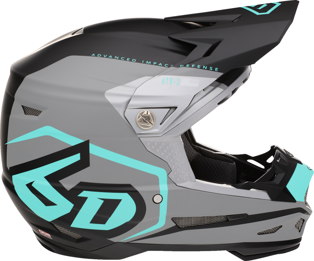 6D HELMETS ATR-2 Helmet - Delta - Teal - 2XL 12-3409