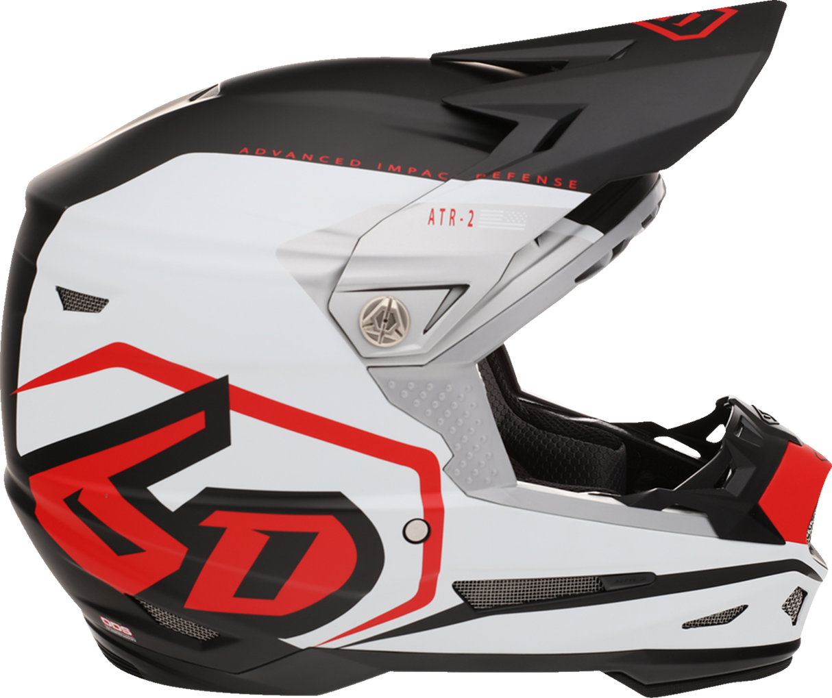 6D HELMETS ATR-2 Helmet - Delta - Red - Small 12-3415