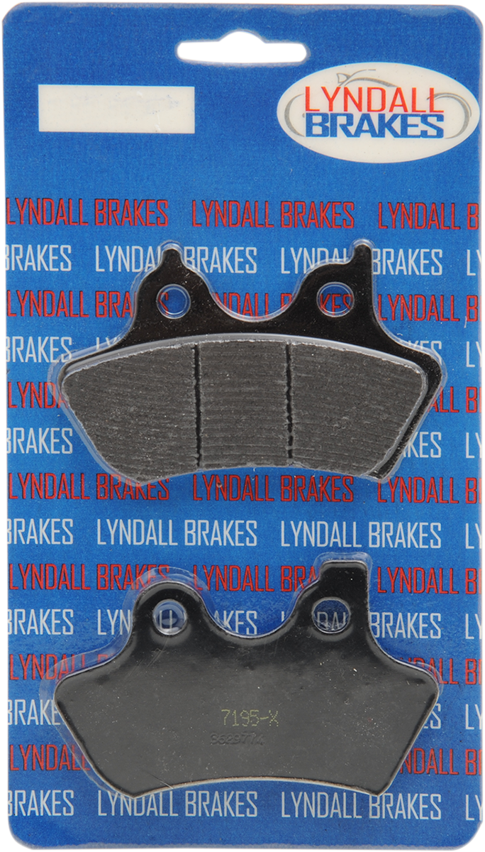 LYNDALL RACING BRAKES LLC X-Treme Brake Pads - Harley-Davidson '00-'07 7195X