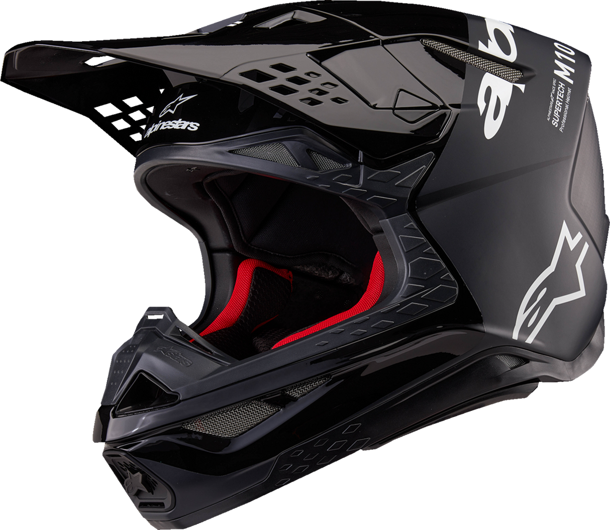 ALPINESTARS Supertech M10 Helmet - Flood - MIPS? - Black/Dark Gray - 2XL 8301023-1310-2X