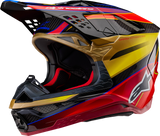 ALPINESTARS Supertech M10 Helmet - Era - MIPS? - Gloss Gold/Yellow/Rio Red - Small 8301223-5938-S