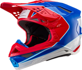 ALPINESTARS Supertech M10 Helmet - Aeon - MIPS? - Gloss Bright Red/Blue - Medium 8301923-3017-M