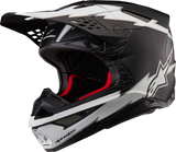 ALPINESTARS Supertech M10 Helmet - Ampress - MIPS? - Matte Black/White - Small 8300823-1121-S