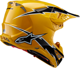 ALPINESTARS Supertech M10 Helmet - Ampress - MIPS? - Gloss Black/Yellow - Small 8300823-1414-S