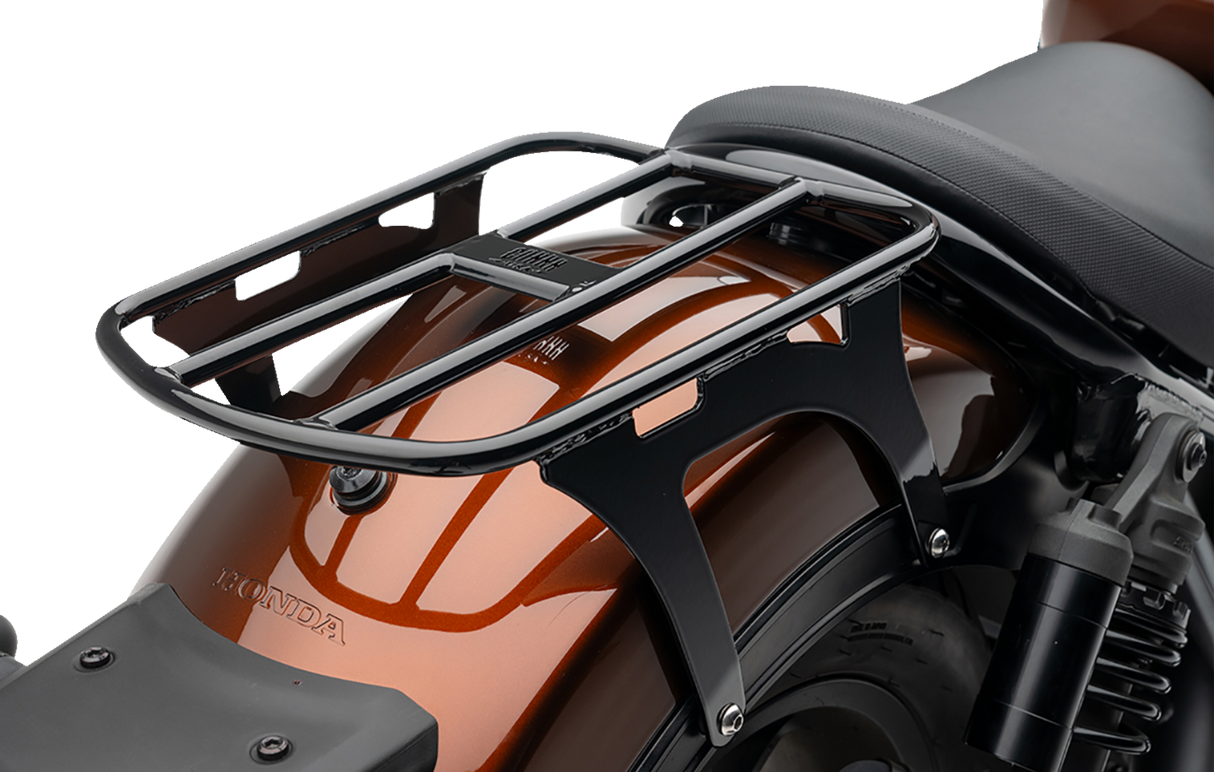 COBRA Solo Luggage Rack - Tube - Black - Rebel 1100 02-4109B