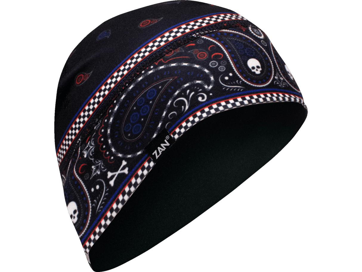 ZAN HEADGEAR SportFlex® Helmet Liner - Classic Bandanna - Red/White/Blue