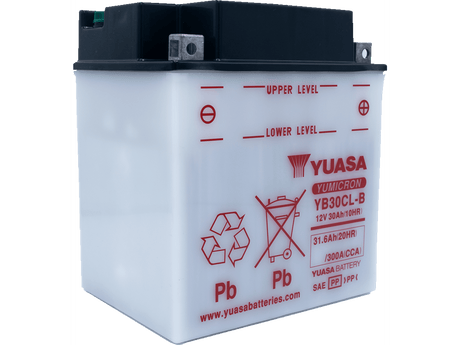 YUASA Battery - YB30CL-B YUAM2230CTWN - Moto Shop Service