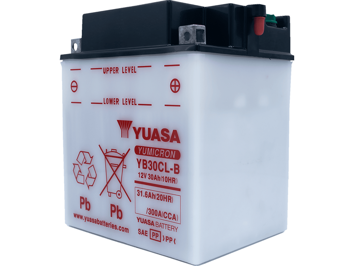 YUASA Battery - YB30CL-B YUAM2230CTWN - Moto Shop Service