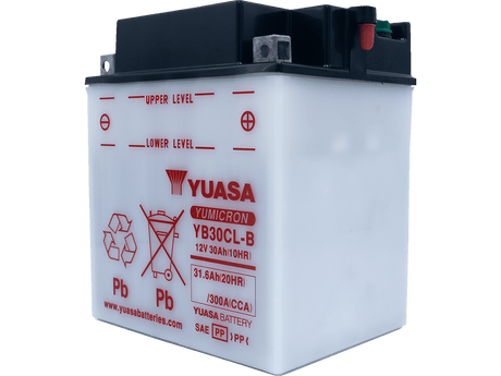 YUASA Battery - YB30CL-B YUAM2230CTWN - Moto Shop Service