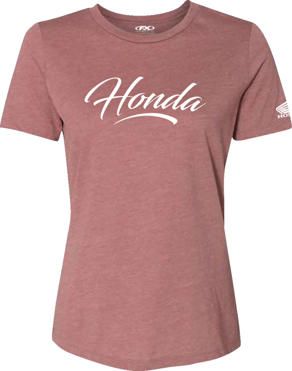 Women's Honda Script T-Shirt - Heather Mauve