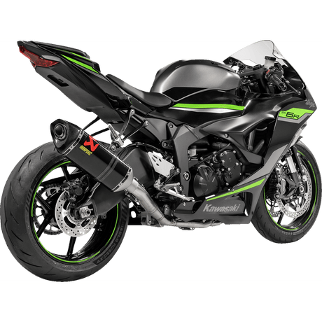 AKRAPOVIC Racing Line Exhaust System - Carbon - Kawasaki ZX-6R S-K6R11-RC/1 - Moto Shop Service