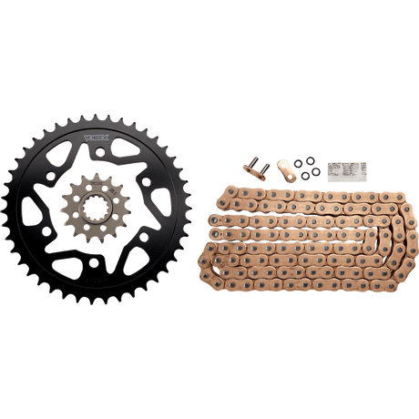 VORTEX Chain Kit - Gold CKG6455 - Moto Shop Service