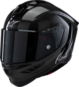 ALPINESTARS Supertech R10 Helmet - Solid - Carbon Black - Large 8200124-1902-L