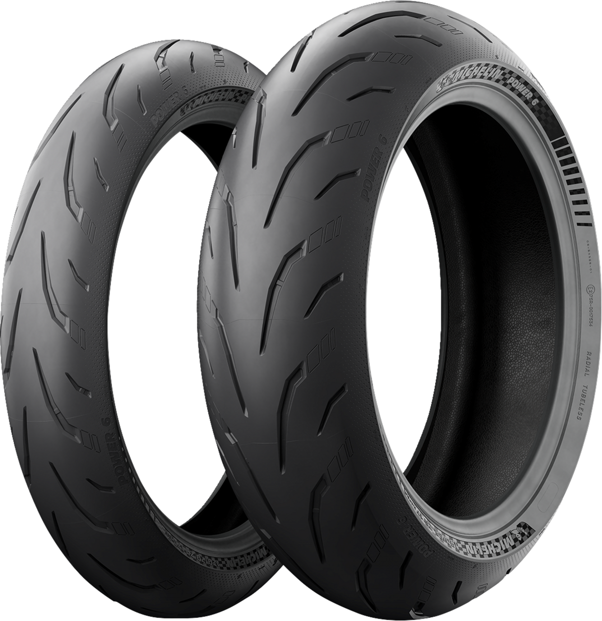 MICHELIN Tire - Power 6 - Rear - 140/70ZR17 - (66W) 85146