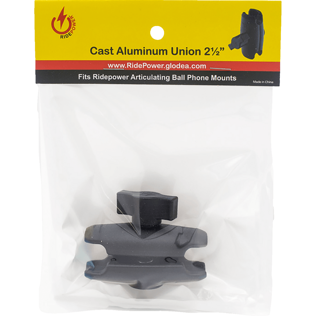 Ball Mount - Aluminum - 2-1/4" -  Mounts RPALUNION