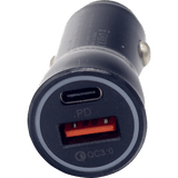 Power Adapter - Cigarette Lighter - USB/USB-C - Black RPCIGUSBUSBCADP