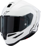 ALPINESTARS Supertech R10 Helmet - Solid - Gloss White - XS 8200124-2170-XS