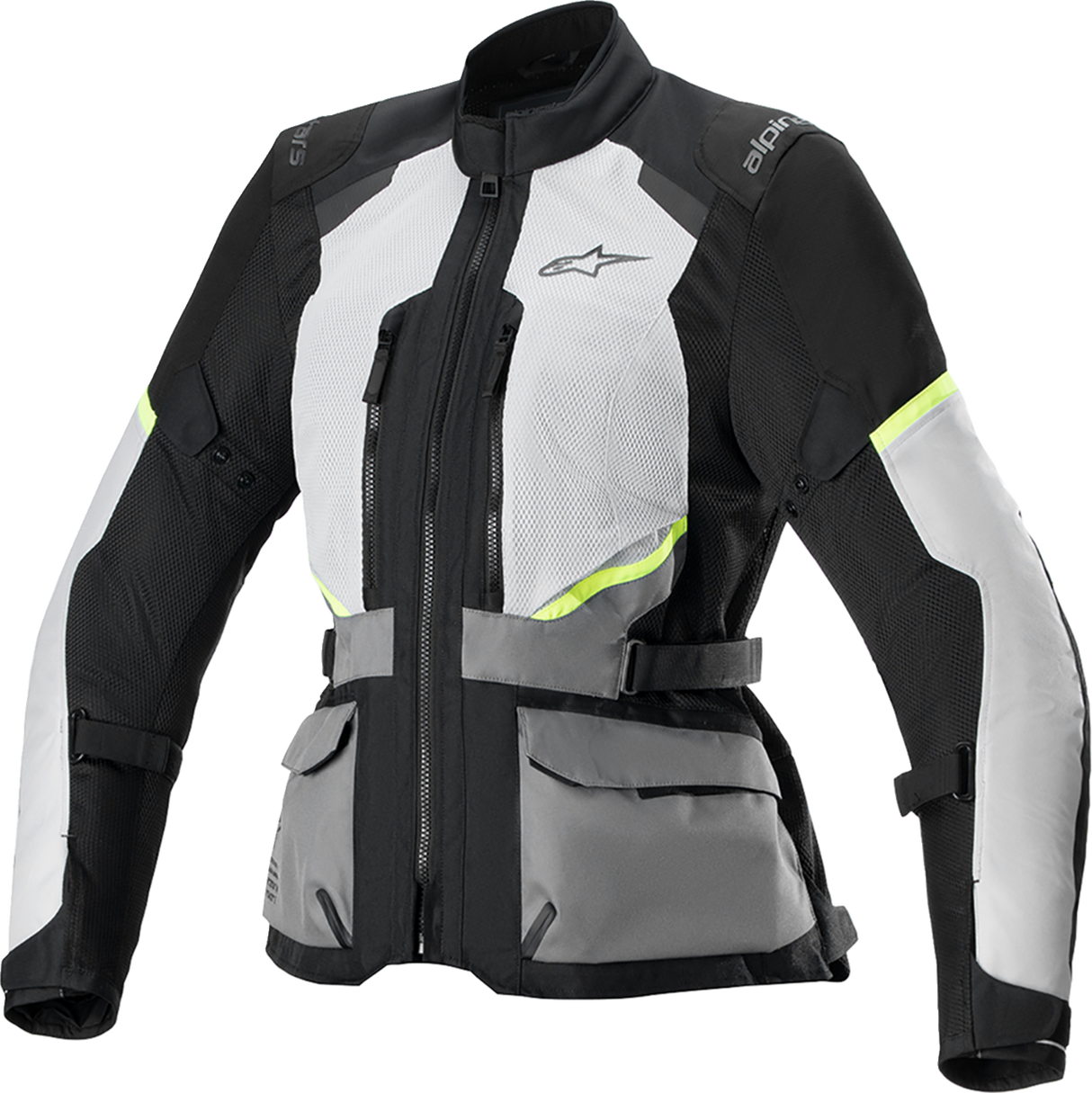 ALPINESTARS Stella Andes Air Drystar? Jacket - Ice Gray/Dark Gray/Black - 2XL 3210224-9191-2X